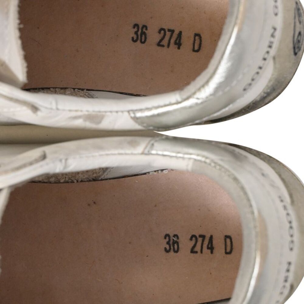 Golden Goose Superstar with Charms Low-Top Sneakers in White Leather - Picture 8 of 10